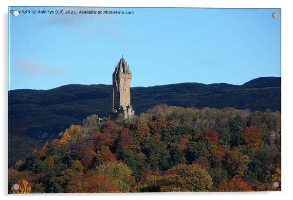 WALLACE MONUMENT  Acrylic by dale rys (LP)