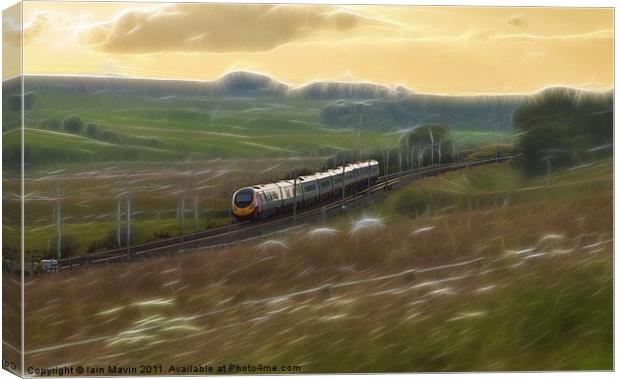 Dream Train Canvas Print by Iain Mavin