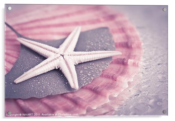 Starfish Acrylic by