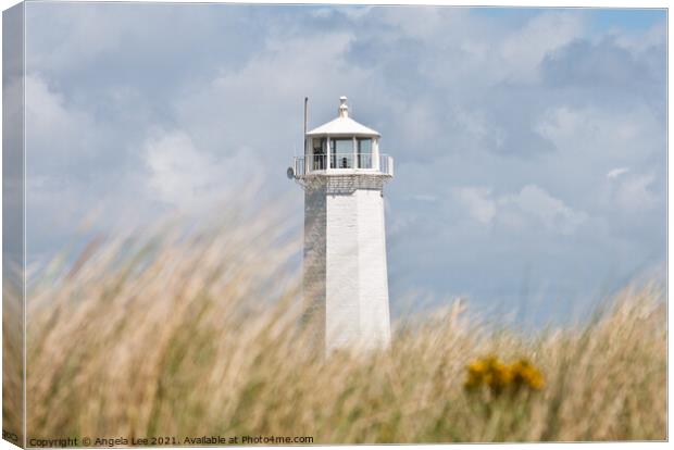 Lighthouse Canvas Print by Angela Lee