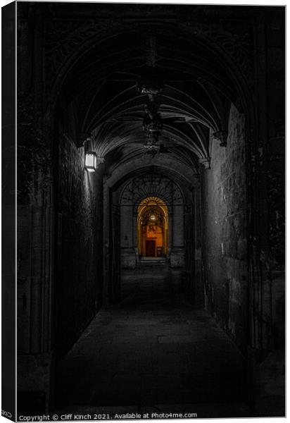 Bodliean Library Oxford Canvas Print by Cliff Kinch