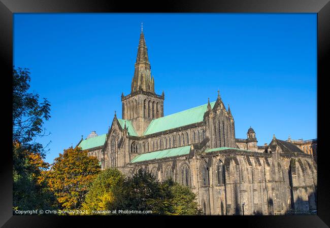 Glasgow Cathedral, or St. Mungos Cathedral in Glasgow, Scotland Framed Print by Chris Dorney
