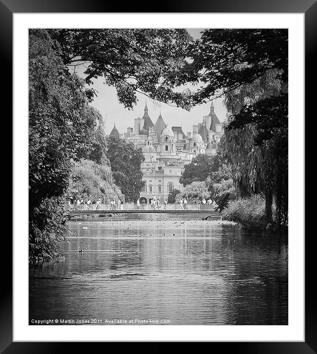 St James Park, London Framed Mounted Print by K7 Photography