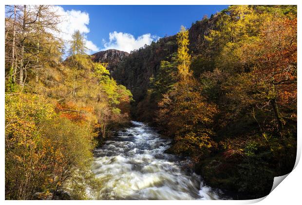 Aberglaslyn pass Print by Rory Trappe