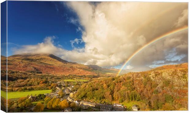 Beddgelert Canvas Print by Rory Trappe