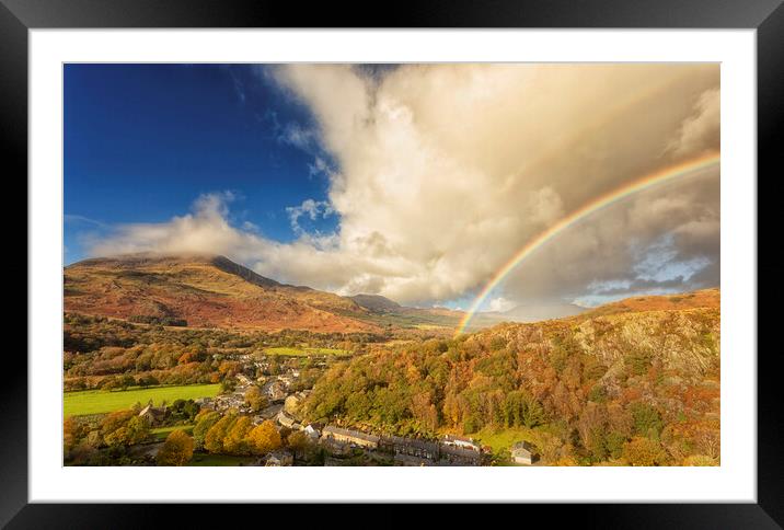 Beddgelert Framed Mounted Print by Rory Trappe