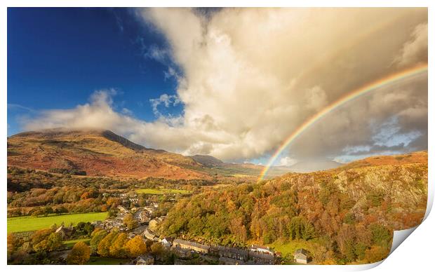 Beddgelert Print by Rory Trappe