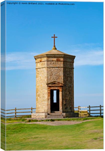 The storm tower bude Canvas Print by Kevin Britland