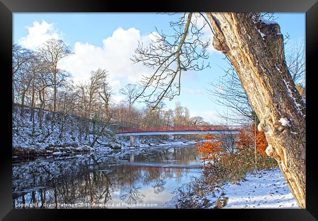 River Ayr Framed Print by Grant Paterson