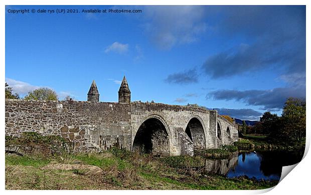 old stirling bridge Print by dale rys (LP)