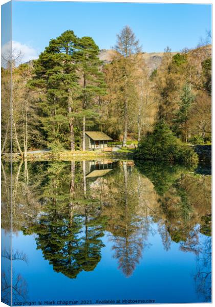 Hobsons Tarn Reflections, Langdale, Cumbria Canvas Print by Photimageon UK