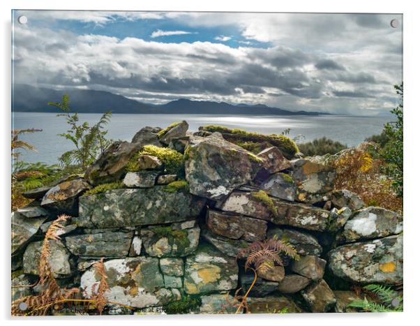 Letterfura ruins, Isle of Skye Acrylic by Photimageon UK