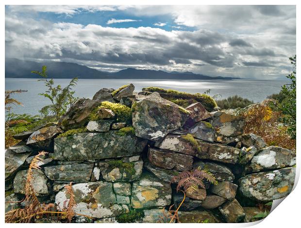 Letterfura ruins, Isle of Skye Print by Photimageon UK