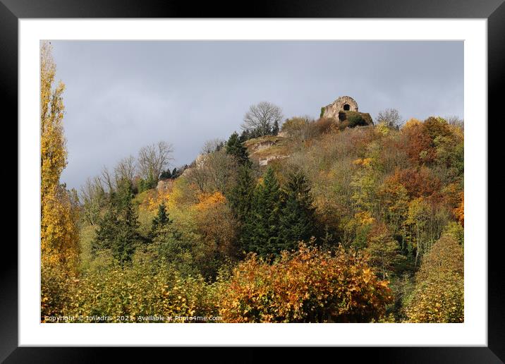 Thann in Autumn, Alsace, France Framed Mounted Print by Imladris 