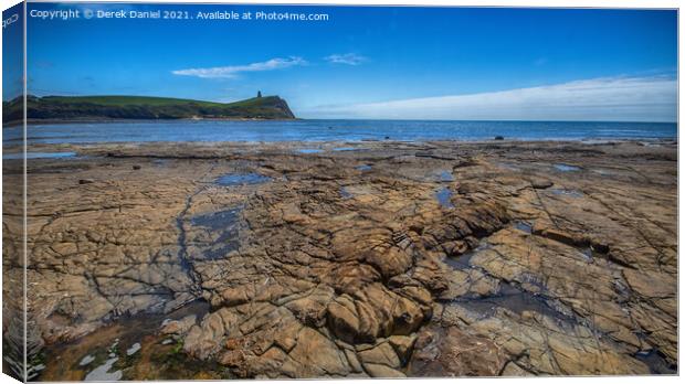 Kimmeridge Bay, Dorset Canvas Print by Derek Daniel