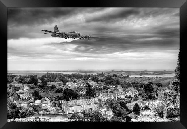 B17 Nearly Home Framed Print by David Stanforth