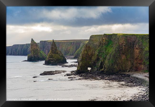 The Stacks of Duncansby Framed Print by Lrd Robert Barnes
