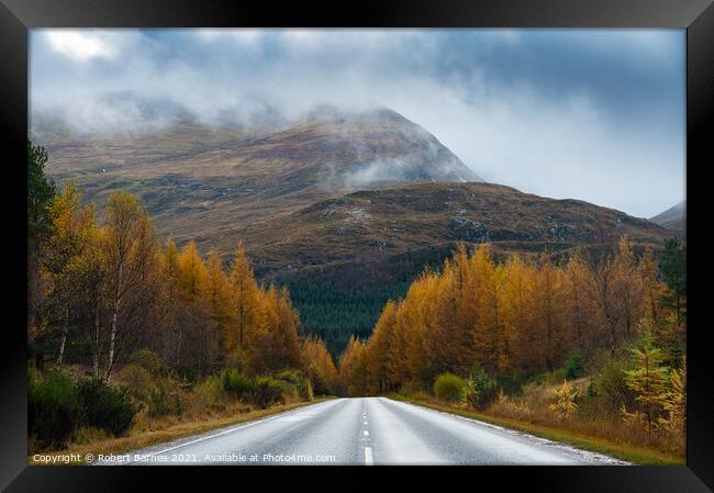 The Road To Ben Nevis Framed Print by Lrd Robert Barnes