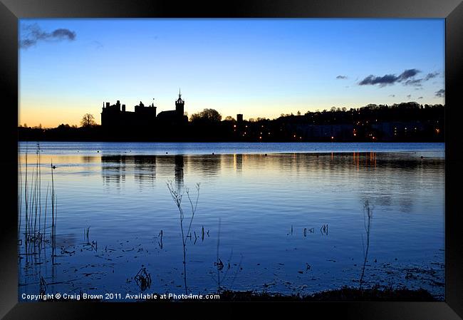 Linlithgow Palace Scotland Framed Print by Craig Brown