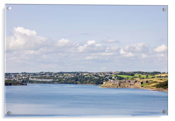 Charles Fort Summercove Kinsale Acrylic by Phil Crean