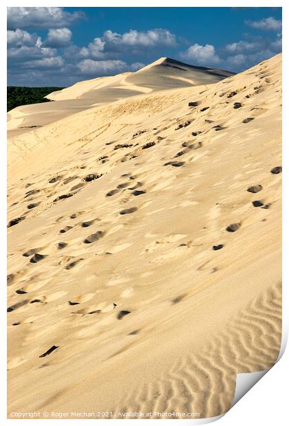 The Enveloping Dune Print by Roger Mechan