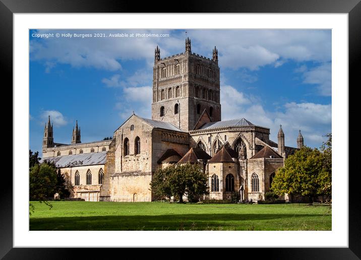 Gloucestershire Church,  Framed Mounted Print by Holly Burgess
