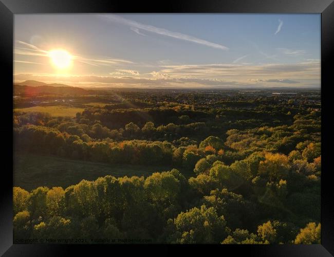 The Wrekin Framed Print by Mike Wright