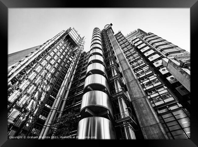 Lloyds Building, London Framed Print by Graham Prentice