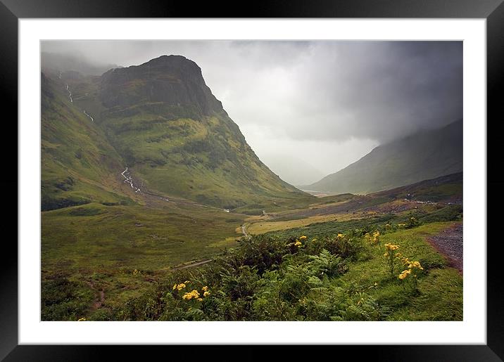 Glen Coe Framed Mounted Print by Jason Connolly