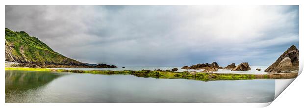 Tunnels Beaches Ilfracombe Print by David Wilkins