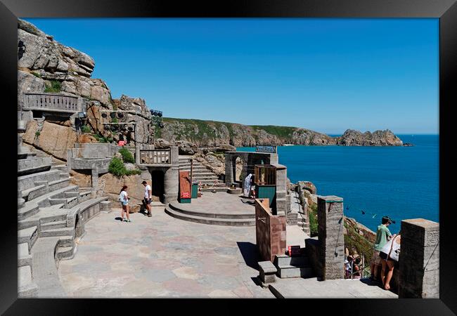 The Minack Theatre Cornwall Framed Print by Kevin Britland