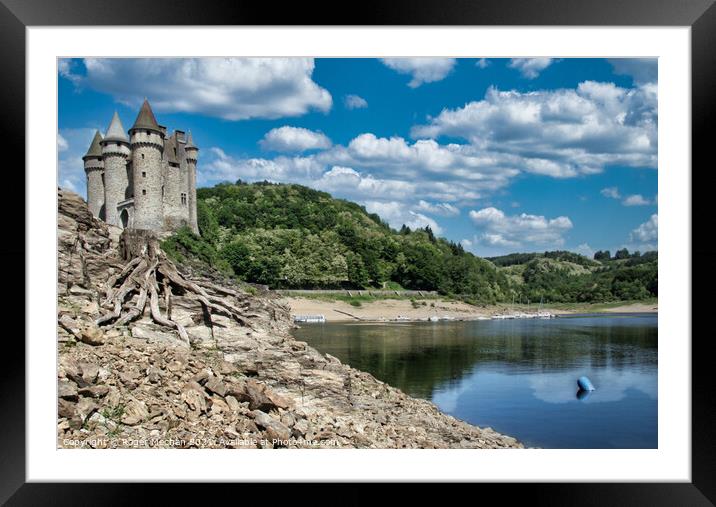 Towers of Val Framed Mounted Print by Roger Mechan
