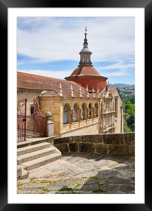 Amarante Igreja Sao Goncalo church in Portugal Framed Mounted Print by Luis Pina