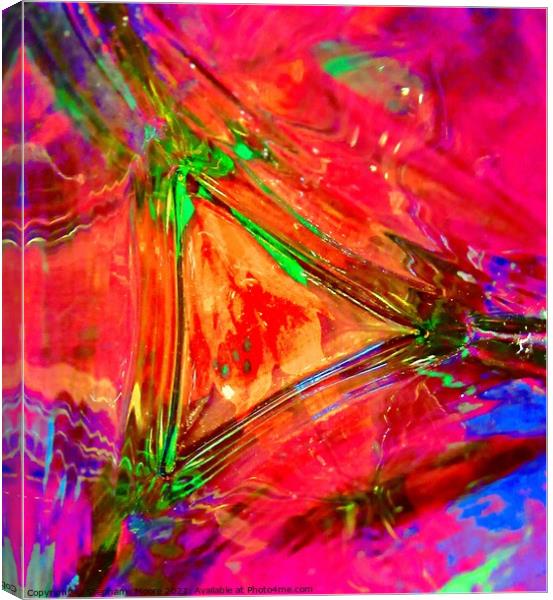 Colourful Abstract Canvas Print by Stephanie Moore