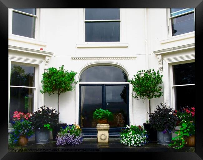 Windows at the Rathmullen Hotel, Donegal, Ireland Framed Print by Stephanie Moore