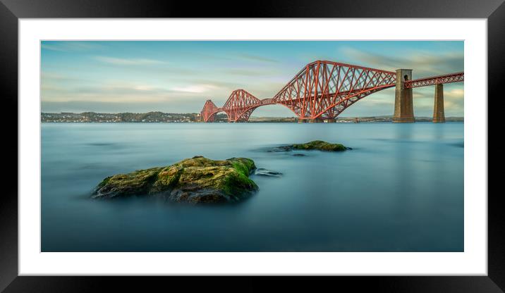 Forth Bridge Framed Mounted Print by Anthony McGeever