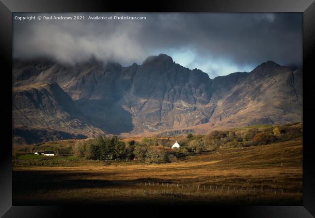 The Mighty Blaven Framed Print by Paul Andrews