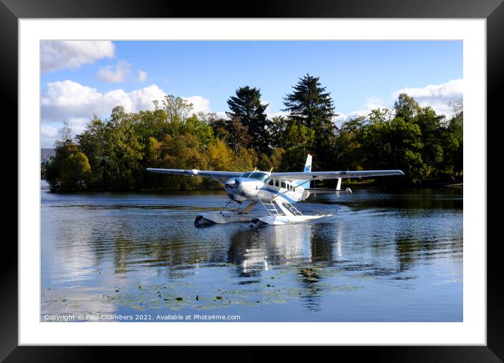 Soaring over Loch Lomond Framed Mounted Print by Paul Chambers