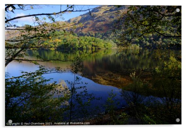 Loch Lomond Acrylic by Paul Chambers