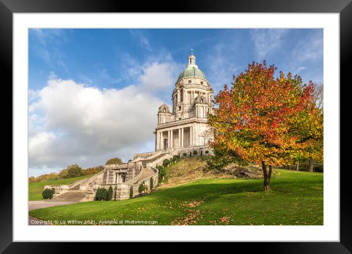 Ashton Memorial, Lancaster Framed Mounted Print by Liz Withey