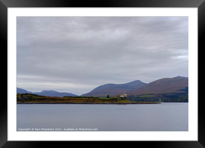 Duart Castle Framed Mounted Print by Paul Chambers