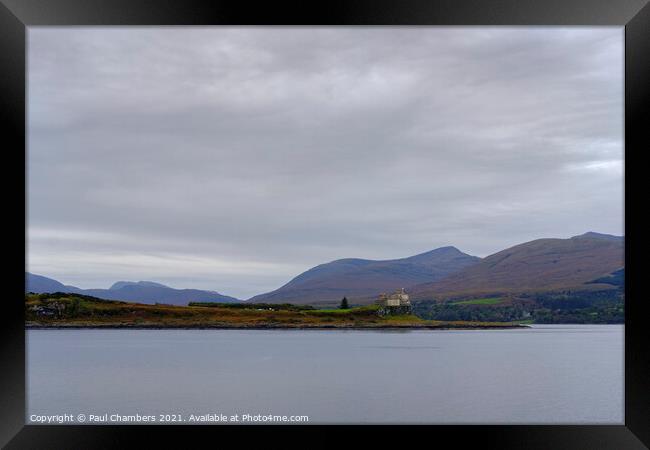 Duart Castle Framed Print by Paul Chambers