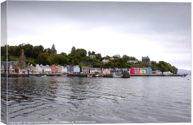 Tobermory Canvas Print by Paul Chambers