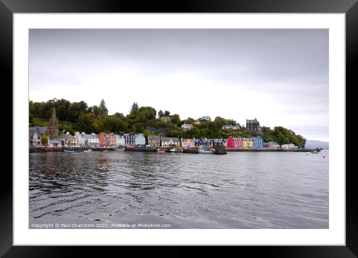 Tobermory Framed Mounted Print by Paul Chambers