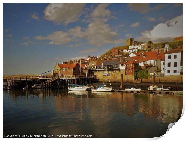 Whitby Print by Andy Buckingham