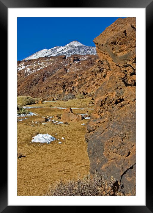 Teide National Park Framed Mounted Print by Geoff Storey