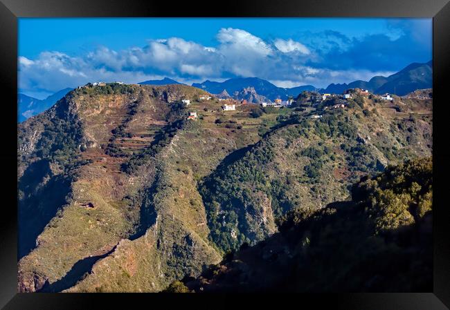 Las Carboneras to Chinamada Framed Print by Geoff Storey