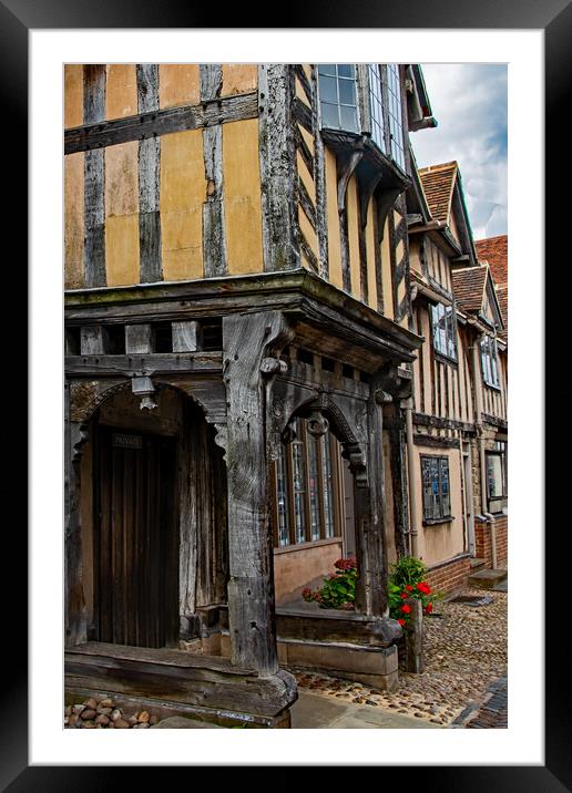 Doorway at The Lord Leycester Framed Mounted Print by Joyce Storey