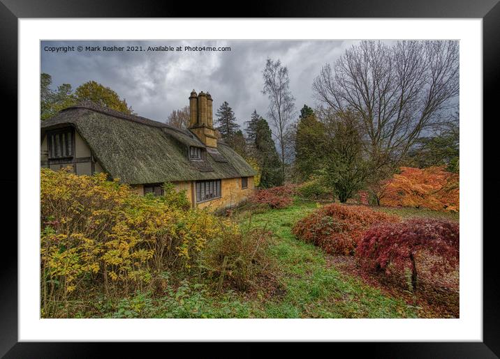 Cotswold Cottage Colours Framed Mounted Print by Mark Rosher