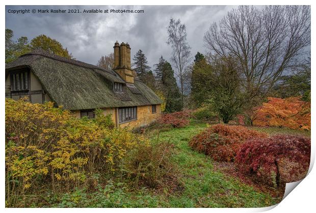 Cotswold Cottage Colours Print by Mark Rosher